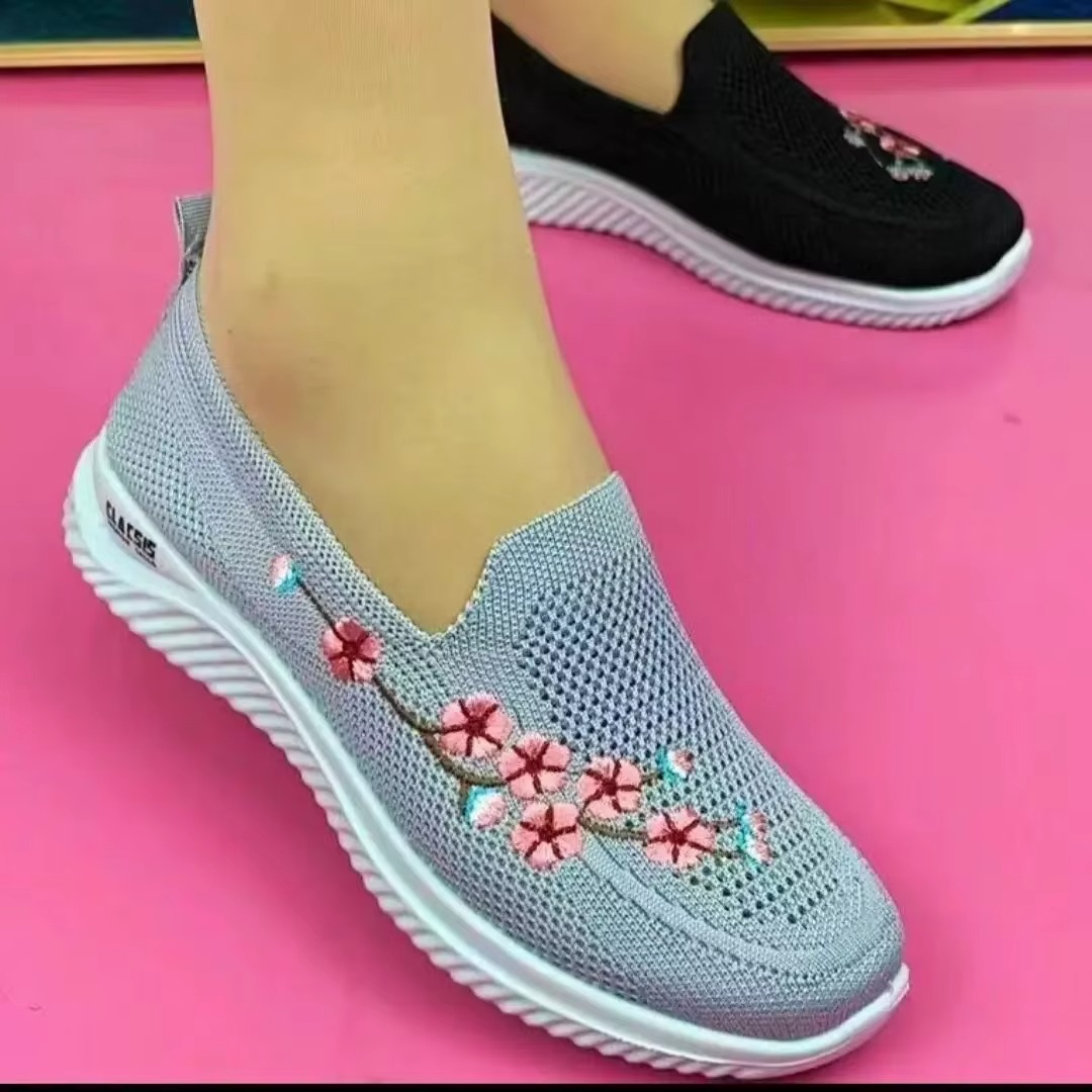 GLORIA CONFORT - Zapatos cómodos florales transpirables De malla