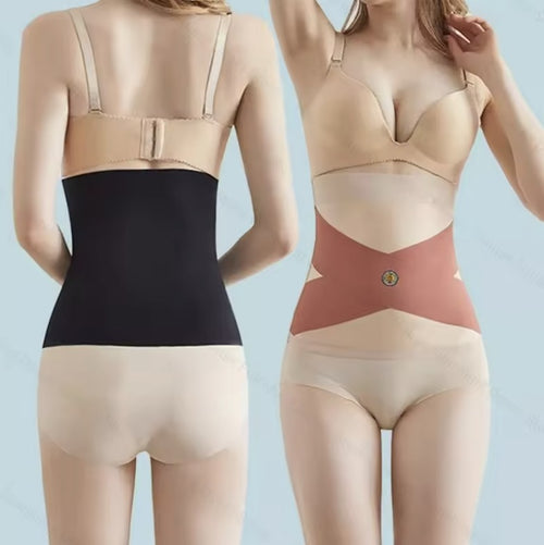MOLDS KING - Faja moldeadora sin costuras (Duo Pack Negro y Beige)