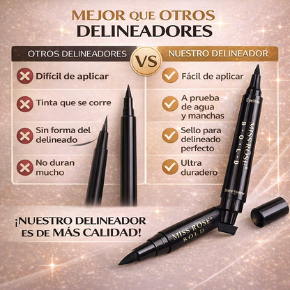 BellaWing™ – Delineador 2 en 1 de larga duración (TIKTOK)
