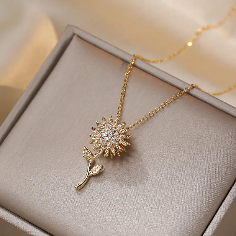 Collar Girasol Exclusivo Anti Ansiedad