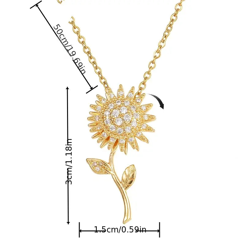 Collar Girasol Exclusivo Anti Ansiedad