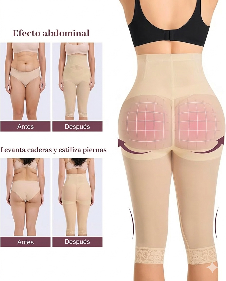 AmoraFit™ – Faja moldeadora de cintura alta
