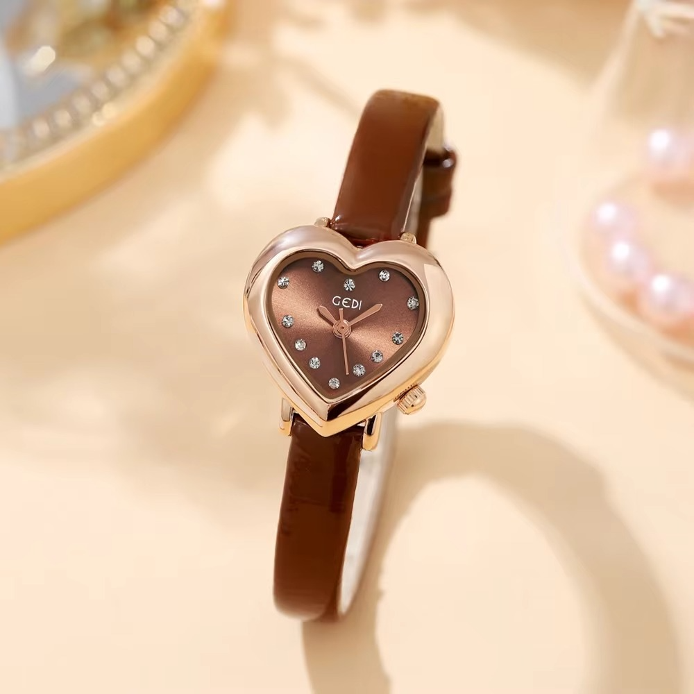 GEDI - Reloj de lujo en forma de corazón para mujer (TIKTOK)