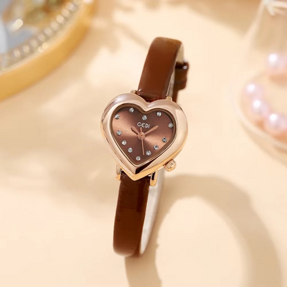 GEDI - Reloj de lujo en forma de corazón para mujer (TIKTOK)