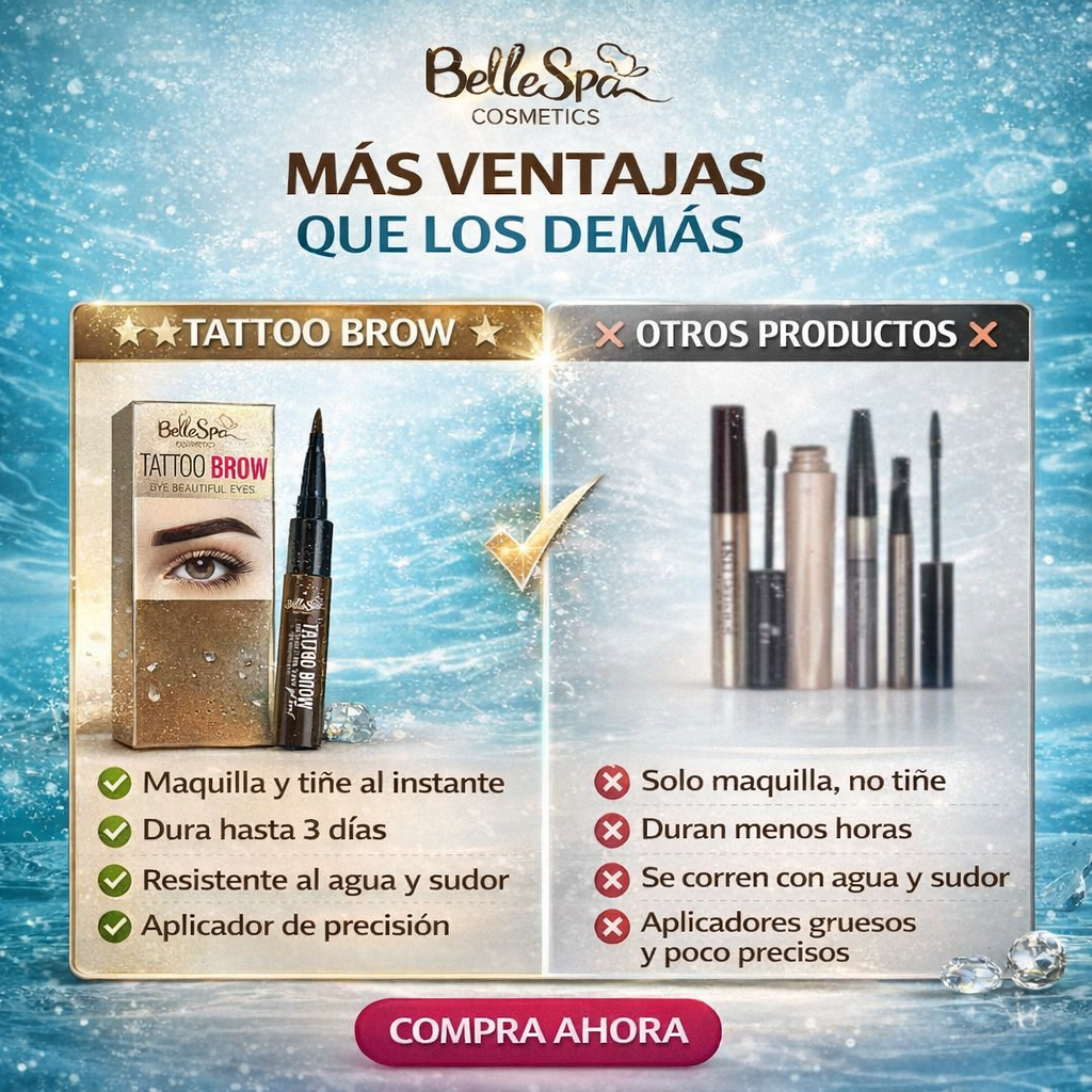 BelleSpa™ – Tatto para Cejas de Larga Duración