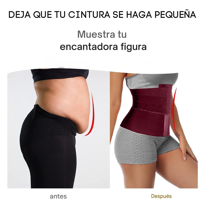 CINTA MOLDEADORA DE EFECTO AVISPA - Tu secreto para una figura perfecta