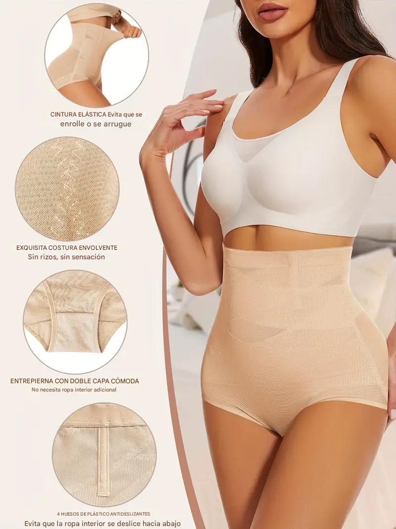 SHAPEBEAUTY - Faja de Cintura Alta para Moldear el Cuerpo (KIT2 UNDS)